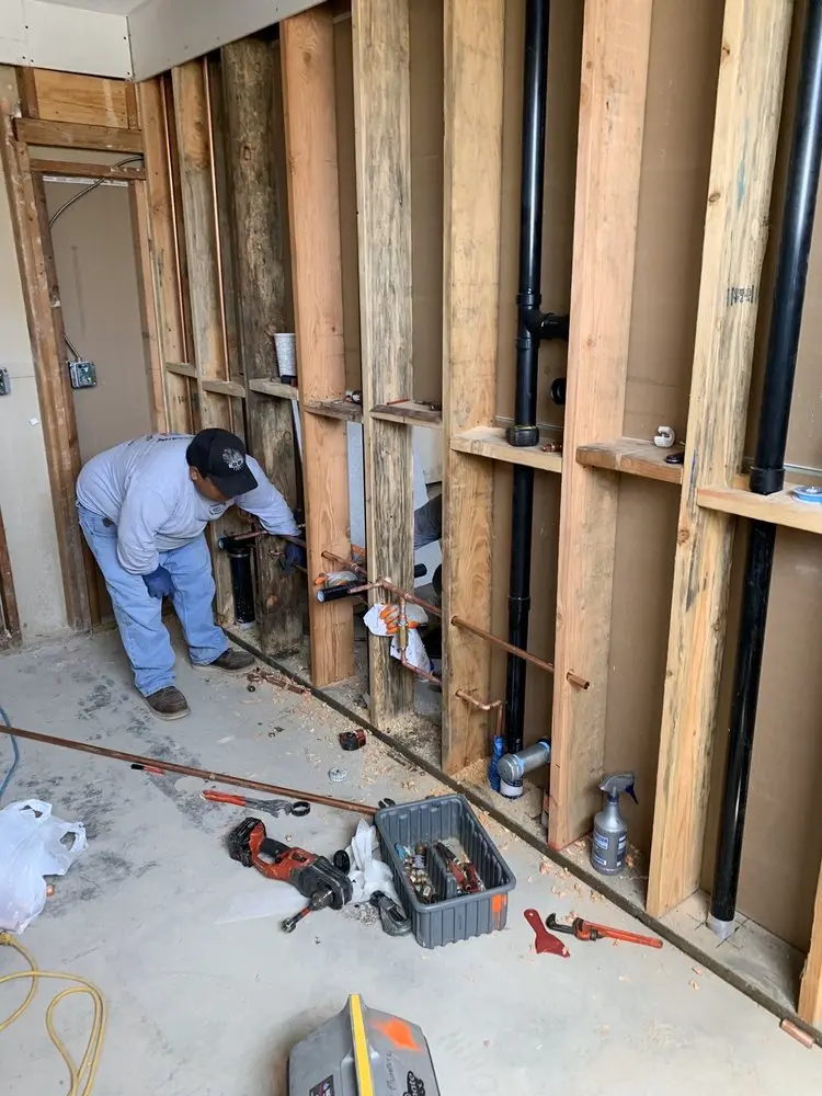 Commercial rough-in plumbing for Water Heater Replacement in Villa Rica